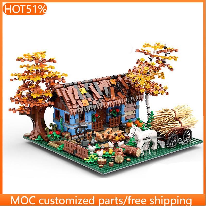 1120 PCS Urban Old Farm House  - Urban Farming Design review and price