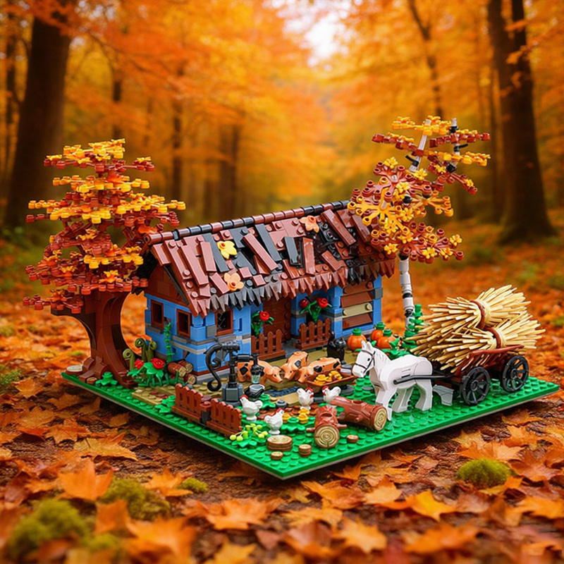 1120 PCS Urban Old Farm House  - Urban Farming Design review and price